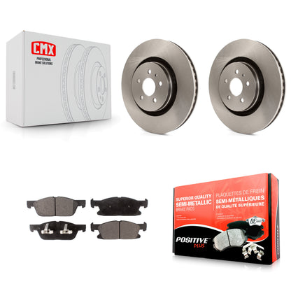 [Avant] Kit de Disque et plaquette (semi-métallique) de frein pour Ford Edge Lincoln MKX Nautilus K8F-102245