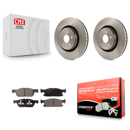 [Avant] Kit de Disque et plaquette (semi-métallique) de frein pour Ford Edge Lincoln MKX Nautilus K8F-102245