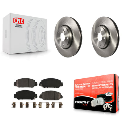[Avant] Kit de Disque et plaquette (semi-métallique) de frein pour 2017 Honda Accord Hybrid EX-L Touring K8F-102250