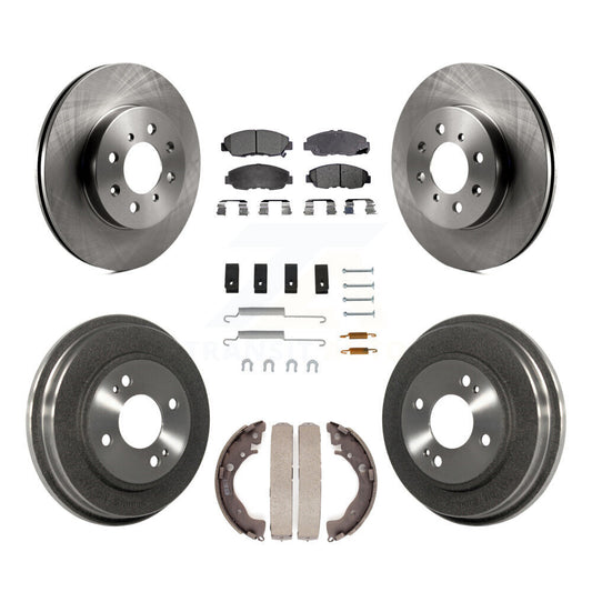 [Avant + Arrière] Kit de Disque et plaquette (semi-métallique) de frein pour Honda Insight K8F-102312