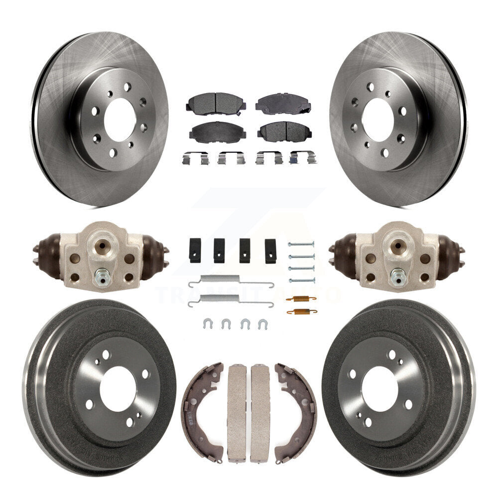 [Avant + Arrière] Kit de Disque et plaquette (semi-métallique) de frein pour Honda Insight K8F-102457