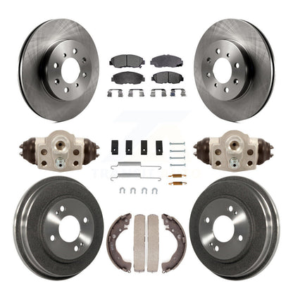 [Avant + Arrière] Kit de Disque et plaquette (semi-métallique) de frein pour Honda Insight K8F-102457
