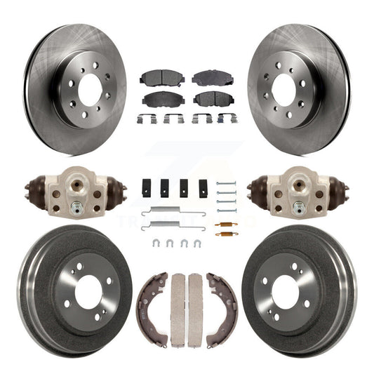 [Avant + Arrière] Kit de Disque et plaquette (semi-métallique) de frein pour Honda Insight K8F-102457
