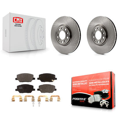 [Avant] Kit de Disque et plaquette (semi-métallique) de frein pour Jeep Renegade Compass Fiat 500X K8F-102491