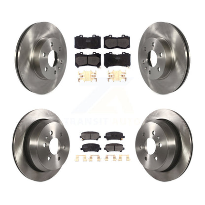 [Avant + Arrière] Kit de Disque et plaquette (semi-métallique) de frein pour 2015-2020 Chevrolet Colorado GMC Canyon K8F-102550