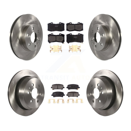 [Avant + Arrière] Kit de Disque et plaquette (semi-métallique) de frein pour 2015-2020 Chevrolet Colorado GMC Canyon K8F-102550