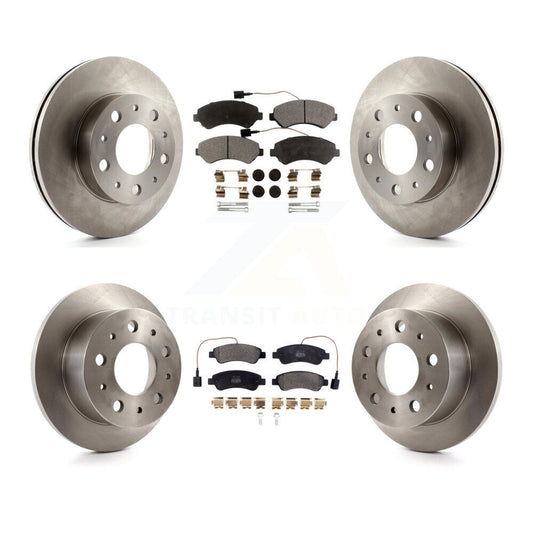 [Avant + Arrière] Kit de Disque et plaquette (semi-métallique) de frein pour Ram ProMaster 1500 2500 3500 K8F-102555