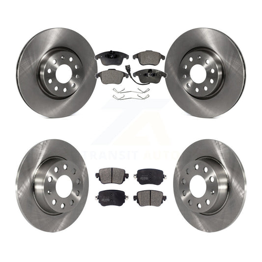 [Avant + Arrière] Kit de Disque et plaquette (semi-métallique) de frein pour Volkswagen Passat K8F-102562