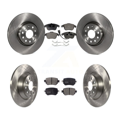 [Avant + Arrière] Kit de Disque et plaquette (semi-métallique) de frein pour 2016-2018 Audi Q3 Quattro K8F-102563
