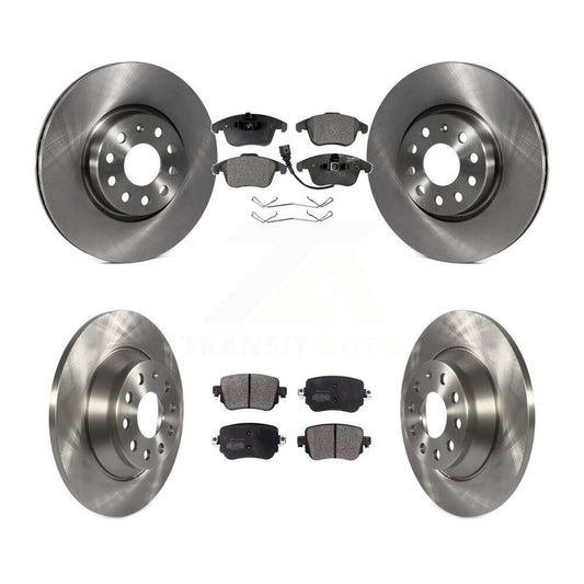 [Avant + Arrière] Kit de Disque et plaquette (semi-métallique) de frein pour 2016-2018 Audi Q3 Quattro K8F-102563