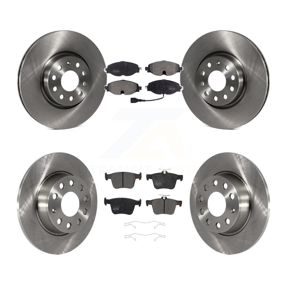 [Avant + Arrière] Kit de Disque et plaquette (semi-métallique) de frein pour Audi A3 Quattro Sportback e-tron Volkswagen Taos K8F-102566