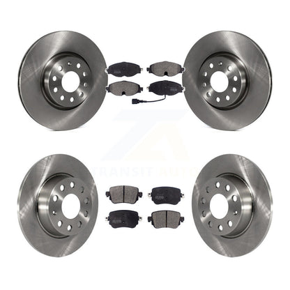 [Avant + Arrière] Kit de Disque et plaquette (semi-métallique) de frein pour Volkswagen GTI Golf Alltrack Passat K8F-102567