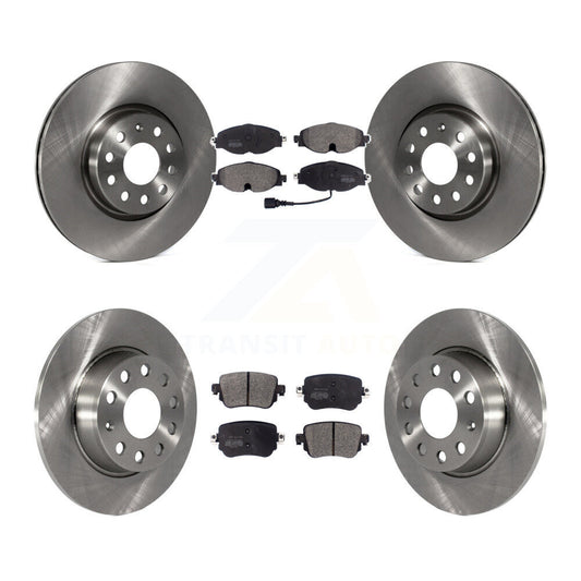 [Avant + Arrière] Kit de Disque et plaquette (semi-métallique) de frein pour Volkswagen GTI Golf Alltrack Passat K8F-102567