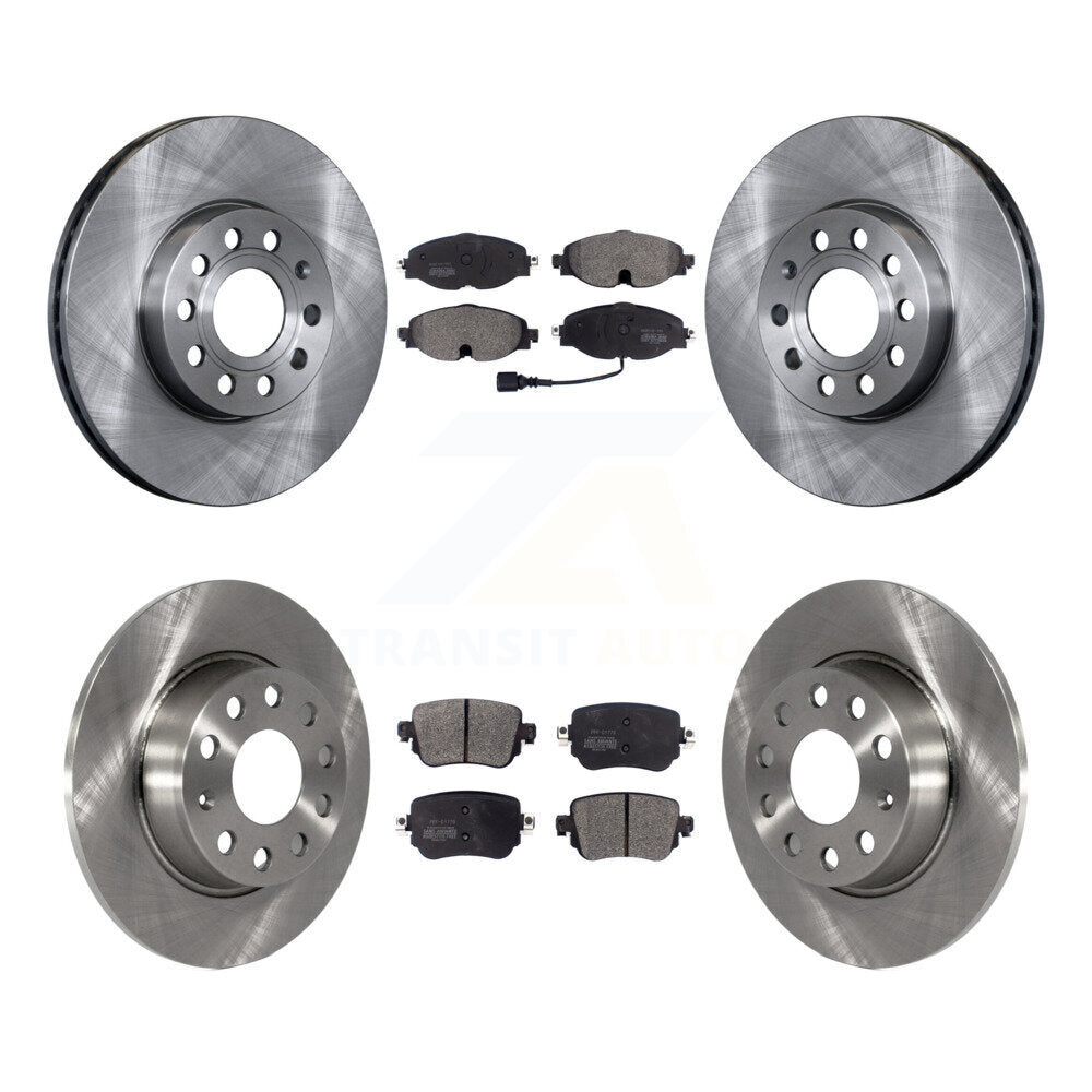 [Avant + Arrière] Kit de Disque et plaquette (semi-métallique) de frein pour Volkswagen Golf SportWagen K8F-102570