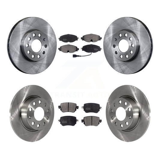 [Avant + Arrière] Kit de Disque et plaquette (semi-métallique) de frein pour Volkswagen Golf SportWagen K8F-102570