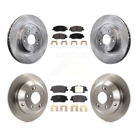 [Avant + Arrière] Kit de Disque et plaquette (semi-métallique) de frein pour Hyundai Santa Fe XL K8F-102581