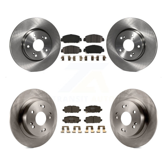 [Avant + Arrière] Kit de Disque et plaquette (semi-métallique) de frein pour 2016-2022 Honda HR-V K8F-102583