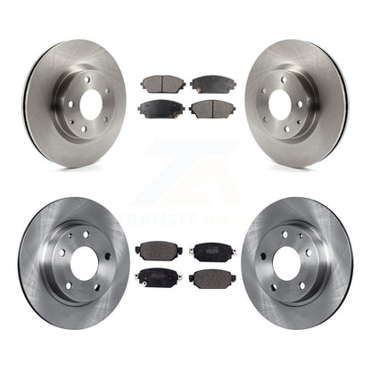 [Avant + Arrière] Kit de Disque et plaquette (semi-métallique) de frein pour 2019-2021 Mazda CX-3 AWD K8F-102584