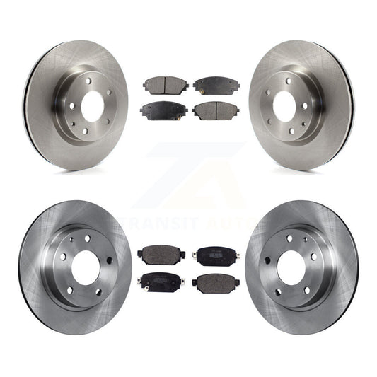 [Avant + Arrière] Kit de Disque et plaquette (semi-métallique) de frein pour 2019-2021 Mazda CX-3 AWD K8F-102584