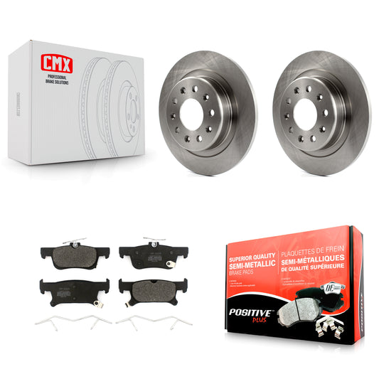 [Arrière] Kit de Disque et plaquette (semi-métallique) de frein pour 2016-2019 Buick Envision avec 288mm Diameter Rotor K8F-102592