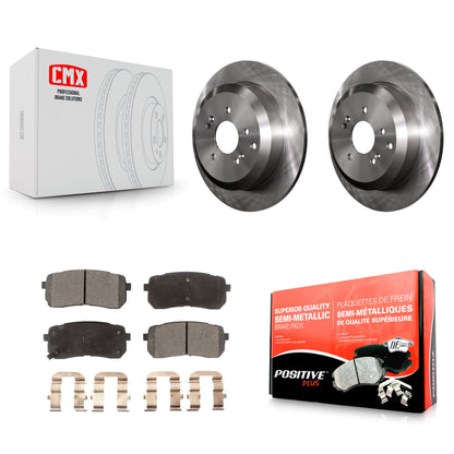 [Arrière] Kit de Disque et plaquette (semi-métallique) de frein pour 2007-2012 Hyundai Veracruz K8F-102599