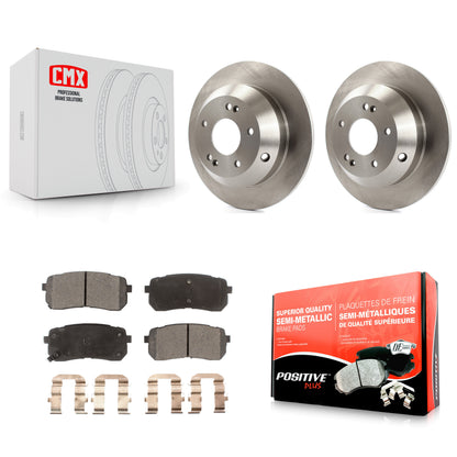 [Arrière] Kit de Disque et plaquette (semi-métallique) de frein pour 2015-2021 Kia Sedona K8F-102601
