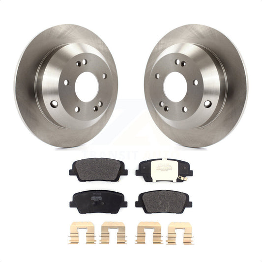 [Arrière] Kit de Disque et plaquette (semi-métallique) de frein pour Kia Sorento Hyundai Santa Fe Sport XL K8F-102602 par Transit Auto