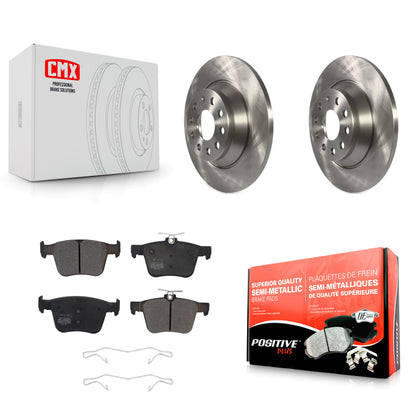 [Arrière] Kit de Disque et plaquette (semi-métallique) de frein pour Volkswagen Tiguan Jetta Audi TT Quattro K8F-102612