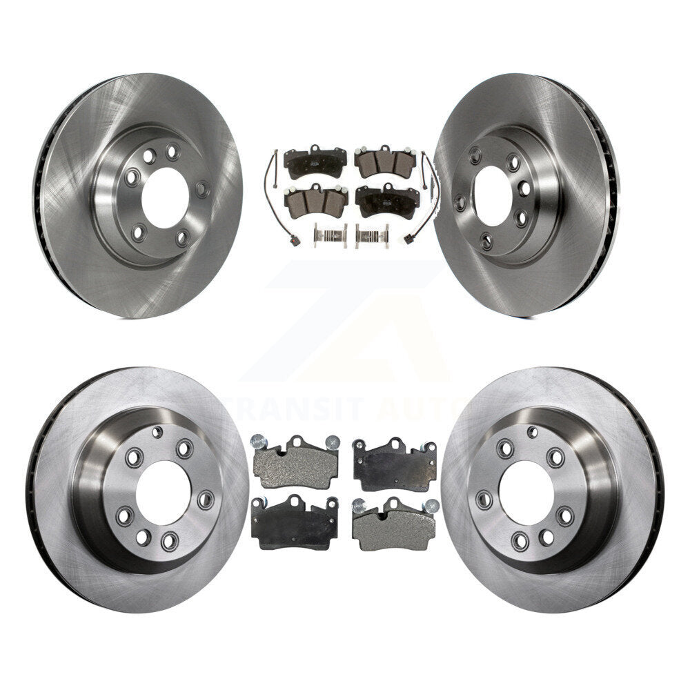 [Avant + Arrière] Kit de Disque et plaquette (semi-métallique) de frein pour Audi Q7 Volkswagen Touareg K8F-102619