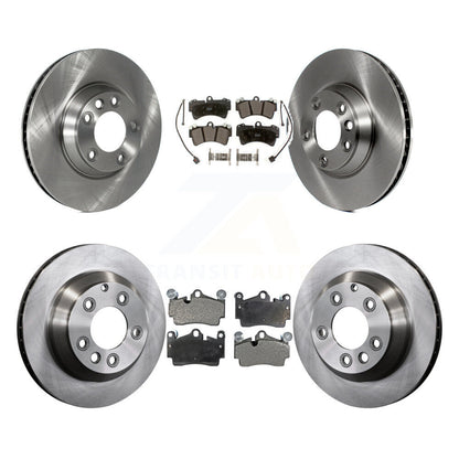 [Avant + Arrière] Kit de Disque et plaquette (semi-métallique) de frein pour Audi Q7 Volkswagen Touareg K8F-102619