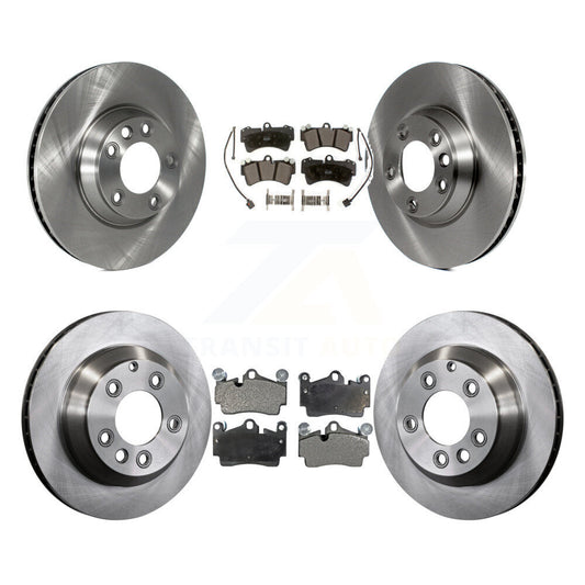 [Avant + Arrière] Kit de Disque et plaquette (semi-métallique) de frein pour Audi Q7 Volkswagen Touareg K8F-102619