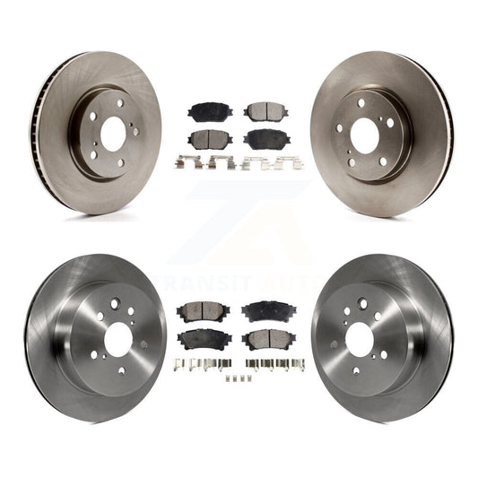 [Avant + Arrière] Kit de Disque et plaquette (semi-métallique) de frein pour 2014 Lexus IS250 C F Sport K8F-102621