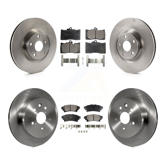 [Avant + Arrière] Kit de Disque et plaquette (semi-métallique) de frein pour 2014-2015 Lexus IS350 C F Sport K8F-102623