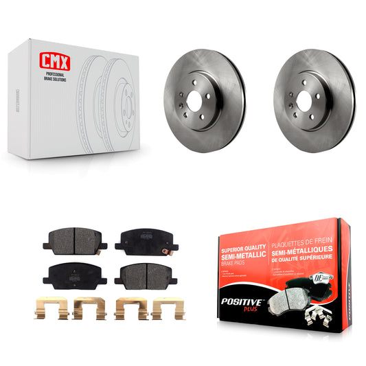 [Avant] Kit de Disque et plaquette (semi-métallique) de frein pour Chevrolet Trax Buick Encore K8F-102625