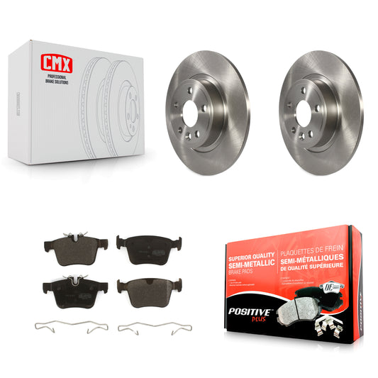 [Arrière] Kit de Disque et plaquette (semi-métallique) de frein pour Land Rover Discovery Sport Jaguar E-Pace K8F-102634