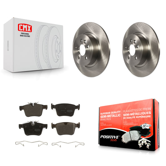 [Arrière] Kit de Disque et plaquette (semi-métallique) de frein pour 2016-2019 Land Rover Range Evoque K8F-102636