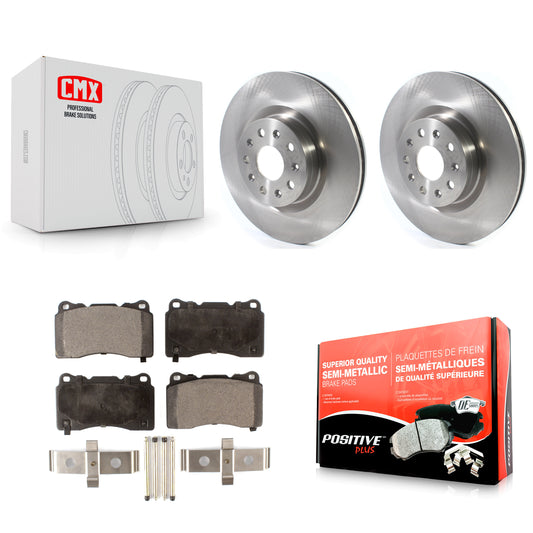 [Avant] Kit de Disque et plaquette (semi-métallique) de frein pour Cadillac CTS CT6 Chevrolet Camaro K8F-102639