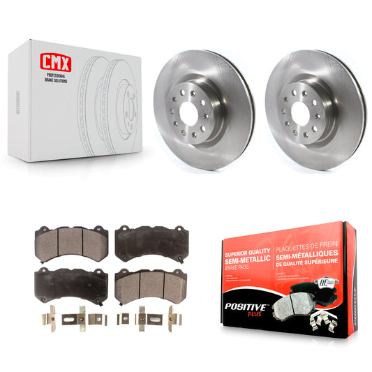 [Avant] Kit de Disque et plaquette (semi-métallique) de frein pour 2016 Cadillac CTS Vsport Premium avec RWD K8F-102640