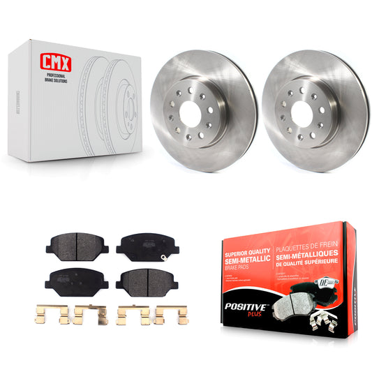 [Avant] Kit de Disque et plaquette (semi-métallique) de frein pour Chevrolet Camaro sans Brembo Calipers K8F-102647