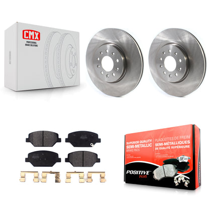 [Avant] Kit de Disque et plaquette (semi-métallique) de frein pour Chevrolet Equinox GMC Terrain Buick Envision LaCrosse Regal Sportback TourX K8F-102648