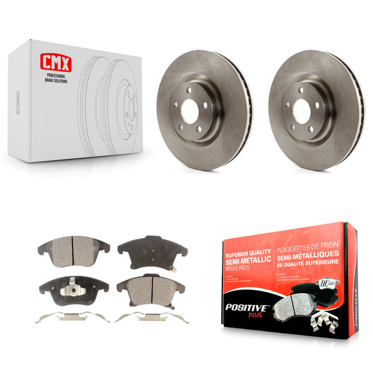 [Avant] Kit de Disque et plaquette (semi-métallique) de frein pour 2019-2020 Ford Police Responder Hybrid SSV Plug-In K8F-102651
