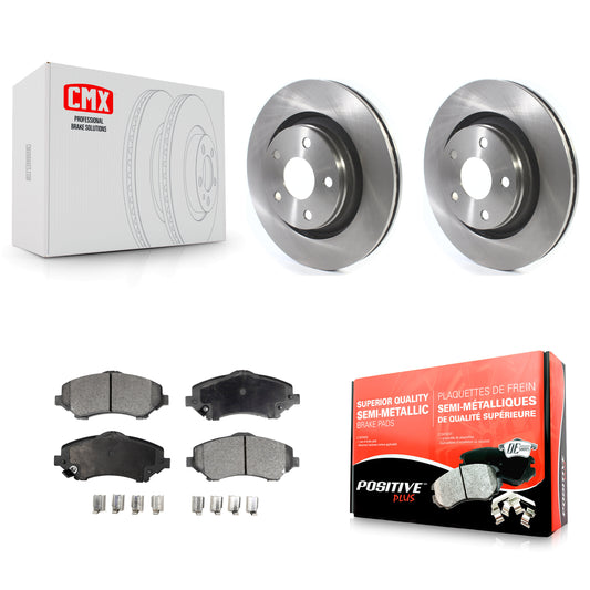 [Avant] Kit de Disque et plaquette (semi-métallique) de frein pour Jeep Wrangler JK avec 332mm Diameter Rotor K8F-102655