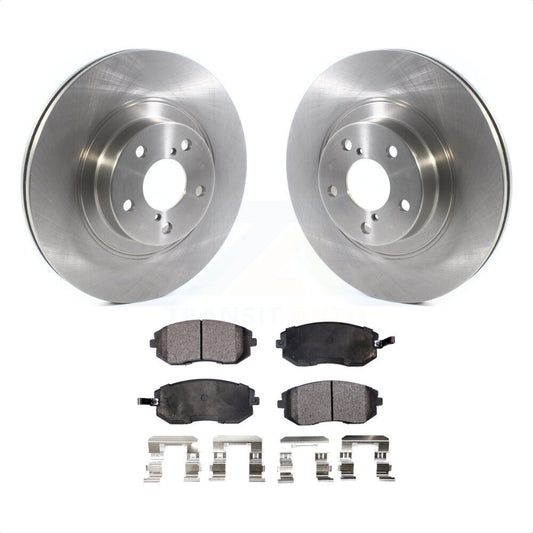 [Avant] Kit de Disque et plaquette (semi-métallique) de frein pour Subaru Outback Legacy Forester Impreza Baja K8F-102660 par Transit Auto