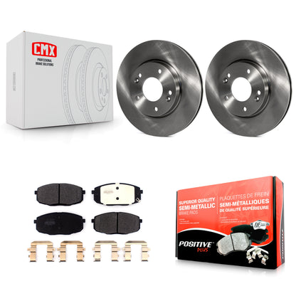 [Avant] Kit de Disque et plaquette (semi-métallique) de frein pour Kia Soul Hyundai Kona Forte Elantra GT Seltos Forte5 K8F-102662