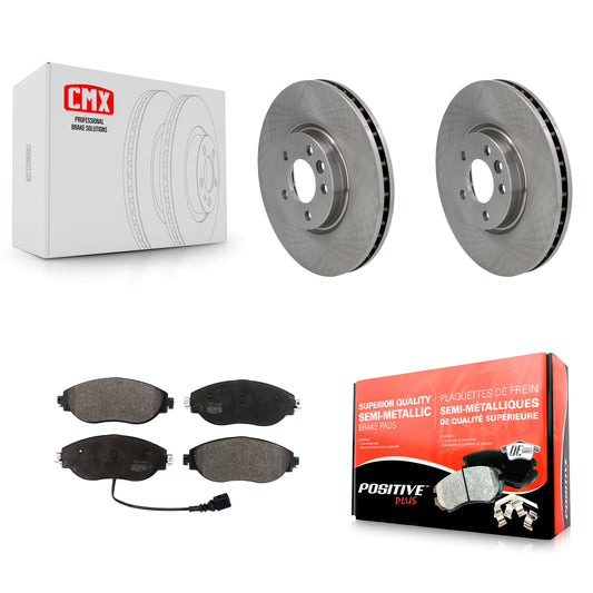[Avant] Kit de Disque et plaquette (semi-métallique) de frein pour Volkswagen CC AWD K8F-102664
