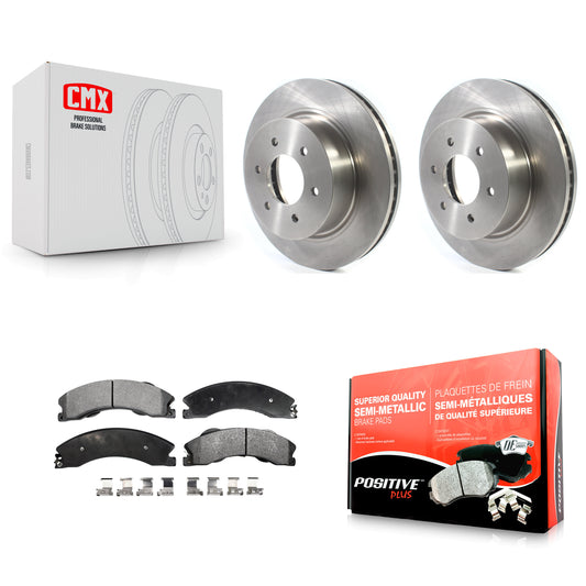 [Avant] Kit de Disque et plaquette (semi-métallique) de frein pour 2016-2023 Nissan TITAN XD K8F-102673