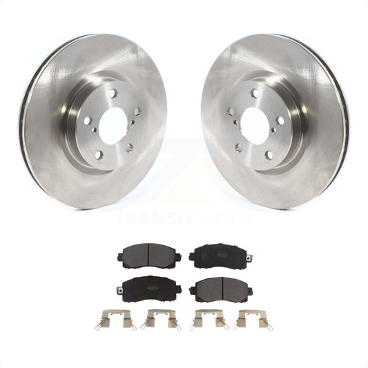 [Avant] Kit de Disque et plaquette (semi-métallique) de frein pour 2017-2021 Subaru Impreza avec 276mm Diameter Rotor K8F-102686 par Transit Auto