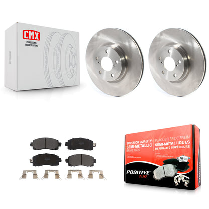 [Avant] Kit de Disque et plaquette (semi-métallique) de frein pour 2017-2021 Subaru Impreza avec 276mm Diameter Rotor K8F-102686
