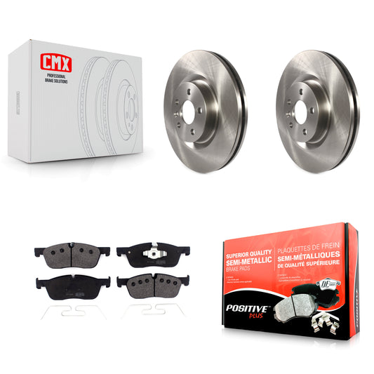 [Avant] Kit de Disque et plaquette (semi-métallique) de frein pour Land Rover Discovery Sport Range Evoque Jaguar E-Pace K8F-102690