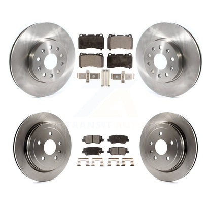[Avant + Arrière] Kit de Disque et plaquette (semi-métallique) de frein pour Cadillac CTS K8F-102698